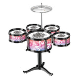 Maxbell Beginners Kids Drum Set Musical Instrument Music Toy for Kids Children's Day 5 Tom