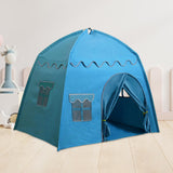 Maxbell Kids Play Tents Indoor Outdoor Princess Tent for Boys Girls Toddlers Children Dark Blue