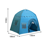 Maxbell Kids Play Tents Indoor Outdoor Princess Tent for Boys Girls Toddlers Children Dark Blue