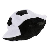 Football Style Cap Word Cup Football Supporter Fans Fancy Dress Constume