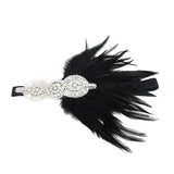 Wedding Party Feather 1920s Flapper Headpiece Headband Fancy Dress