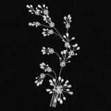 Elegant Bridal Wedding Crystal Pearls Hair Comb Headpiece Hair Accessories