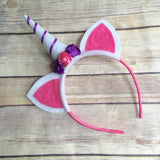 Unicorn Horn Headband Fancy Dress Costume Adults Hen Party Supplier Pink