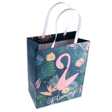 6 Pieces Flamingo Carry Loot Bags Wedding Birthday Gift Bags L