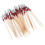 Bead Cocktail Sticks Sandwich Fruit Toothpick Picks Party Supplies Black Red