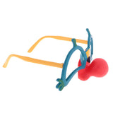Novelty Unisex Hallowmas Party Clown Red Nose Party Glasses Dress Up Toys