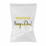 20pcs Glitter Cheering Graduation Boy Shape Cupcake Picks Cake Topper Gold