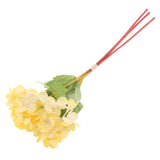 Artificial Hydrangea Flower Bouquet Wedding Party Home Decoration Yellow