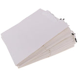 10 Pieces Party Kraft Paper Gift Bags Wedding Loot Bags 25x25x25cm White