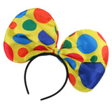 Polka Dot Clown Hat Headband Circus Jester Hairband Costume Fancy Dress #4