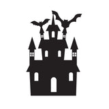 20pcs Castle Bat Cupcake Picks Cake Toppers Hallowmas Party Decoration Black