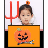 Halloween Hair Pins Girls Adult Hair Grip Carnival Costume Hair Accessories Pumpkin#2