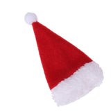 Pack of 4pcs Festive Christmas Bottle Top Santa Hat Covers Household Tableware Bags Home Decorations