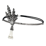 Maxbell Vantage Gastby Lady Headband Charlestone Cocktail Headpiece Party