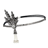 Maxbell Vantage Gastby Lady Headband Charlestone Cocktail Headpiece Party