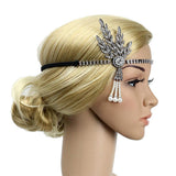 Maxbell Vantage Gastby Lady Headband Charlestone Cocktail Headpiece Party