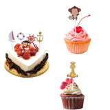 24x Cute Animal Giraffe Cake Cupcake Topper Picks Kids Birthday Party D̩cor