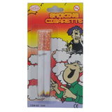 2 Pieces Funny Fake Puff Cigarettes Party Smoke Effect Lit Prop Trick Prank Gag Gift