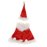 Christmas Wine Bottle Cover Champange Drink Bottle Cloth Cover Set Female