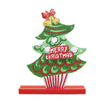 Christmas Table Ornament Freestanding Home Desktop Decoration Xmas Tree