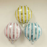 Christmas Large Aluminum Foil Candy Balloon Kids Birthday Xmas Toy pink