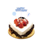 Maxbell Pack of 3 Happy Birthday Cake Topper Baby Boy Clothes Lolly Kids Party Cake Decor