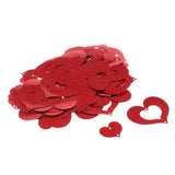 100 Shiny Heart Hanging Foil Balloon Swirl Tinsel Wedding Party Decor Red