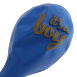 10 Pieces Blue It's A Boy Balloons Baby Shower Decoration Supplies