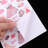 Maxbell 10 Sheets DIY Paper Stickers Diary Scrapbook Label Sticker Photo Album Decor