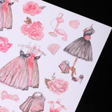 Maxbell 10 Sheets DIY Paper Stickers Diary Scrapbook Label Sticker Photo Album Decor