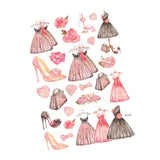 Maxbell 10 Sheets DIY Paper Stickers Diary Scrapbook Label Sticker Photo Album Decor