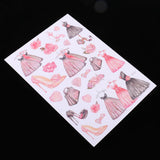 Maxbell 10 Sheets DIY Paper Stickers Diary Scrapbook Label Sticker Photo Album Decor