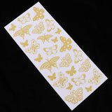 Stunning Fairy Butterfly Stickers Removable Vinyl Art Decals Decor Yellow