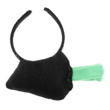 Kids Girls Cute Plush Carrot Headband Party Game Props Fancy Dress Black