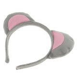 Max 5pcs/Set Girls Animal Costume Wolf Ears Headband Bowtie Tail Tutu Paws Set