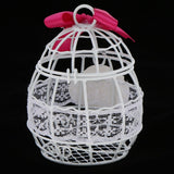 Max Romatic Mental Wedding Favor Box Candy Cookie Gift Box White & Deep Rose Red