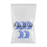 Max 5 Pieces Mylar Moon Balloon Foil Air Balloon for Wedding Baby Shower Blue