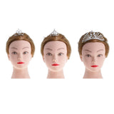 Max Chic Mini Crystal Crown Tiara Hair Comb Wedding Bride Girls Hair Accessories