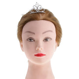 Max Chic Mini Crystal Crown Tiara Hair Comb Wedding Bride Girls Hair Accessories