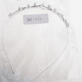 Max Chic Crystal Pearls Princess Crown Tiara Wedding Bride Girls Hair Accessory
