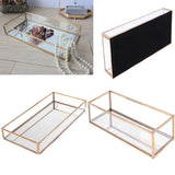 Max Geometric Glass Jewelry Box Tabletop Terrarium Plant Succulent Planter Box 30 x 15 x 4cm