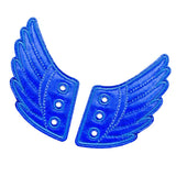Kids Foils Shoes Sneaker Angel Wings Shoes Accessories Blue