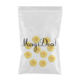 Max 10x Artificial Chrysanthemum Flower Head Wedding Home DIY Craft Decor Yellow