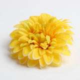 Max 10x Artificial Chrysanthemum Flower Head Wedding Home DIY Craft Decor Yellow