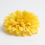 Max 10x Artificial Chrysanthemum Flower Head Wedding Home DIY Craft Decor Yellow