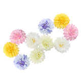 Max 10x Multicolor Chrysanthemum Flower Head Wedding Home DIY Craft Decor Pink