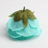 Max 10 Pieces Artificial Silk Rose Flower Heads Wedding Decor Sky Blue