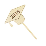Rustic Wood Class of 2018 Cake Topper Graduation Celebration Party Supply #2