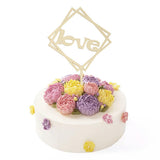 Max Romantic Love Letters Acrylic Wedding Cake Topper Party Supplier Gold