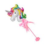 Max Unicorn Foil Balloon with Column Stand Base and Pole Set Table Decor Multi